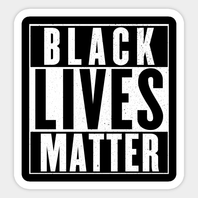 black lives matter Sticker by geekmethat